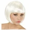 Pruik, Boblijn Wit -Cosplay Winkel 01806 a