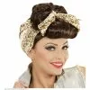 Pruik, Rock Pin Up Girl Bruin Met Hoofddoek -Cosplay Winkel 01852 a