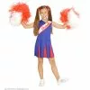 Cheerleader Blauw/rood Meisje -Cosplay Winkel 03074 a