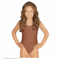 Mouwloze Body Ass. Maten Kind, Lichaamskleur