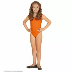 Mouwloze Body Ass. Maten Kind, Oranje -Cosplay Winkel 04207 b