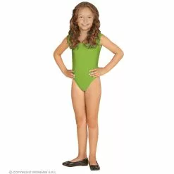 Mouwloze Body Ass. Maten Kind, Groen -Cosplay Winkel 04208 b