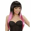 Pruik, Fade Zwart/rose -Cosplay Winkel 04432 a
