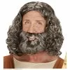 Pruik, Bijbels Figuur Met Baard -Cosplay Winkel 04947 a