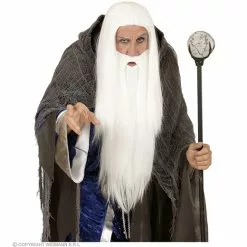 Pruik, Tovenaar Met Baard