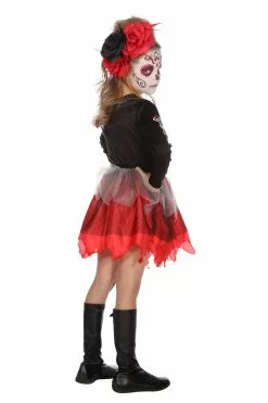 Jurk Day Of The Dead Met Print -Cosplay Winkel 10251 3255 XX 21