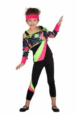 Retro Aerobic Fitness Girl (V)