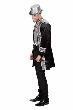 Jas Fluweel Zwart/zilver -Cosplay Winkel 10298 330297 XX 20