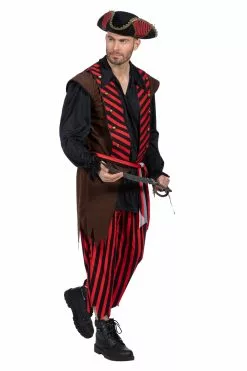 Piraat Bruin/rood -Cosplay Winkel 11047 5526 XX 20