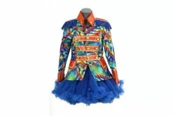 Carnavalsjasje Luxe Multi-color Kort