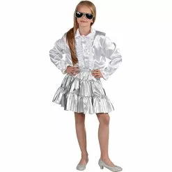 Rokje Folie Zilver
