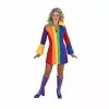 Hippie Regenboog Jurkje -Cosplay Winkel 220176