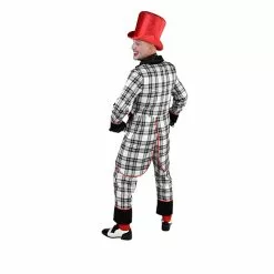 Clowns Kostuum Geruit Zwart/wit -Cosplay Winkel 220285 2