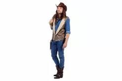 Authentic Western Vest Manco -Cosplay Winkel 330452 zijkant 1