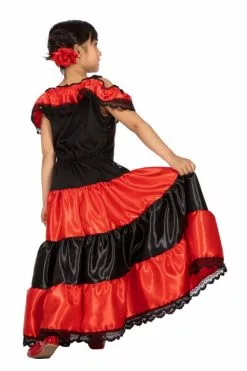 Jurkje Spaanse Zwart/rood -Cosplay Winkel 3823 xx 3823 xx 30 1