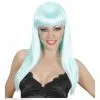 Pruik, Beautiful Licht Blauw -Cosplay Winkel B0554 a