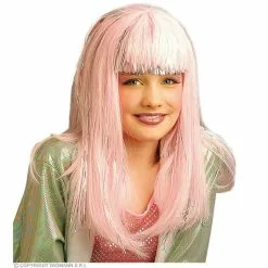 Pruik, Dana Glamour Kind (in Plastic Doos) -Cosplay Winkel D6281 b