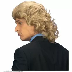 Pruik, Frankie Blond, In Doos -Cosplay Winkel F0894 b
