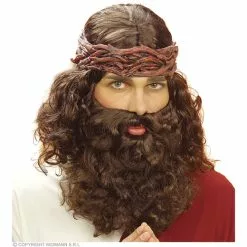 Pruik, Profeet Met Baard (in Plastic Doos)