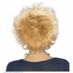 Pruik, Wet Look Blond, In Doos -Cosplay Winkel N0881 b