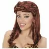 Pruik Pinup Meisje, Bruin -Cosplay Winkel P5939 a