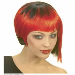 Pruik, Neo Punk Neon (in Plastic Doos) -Cosplay Winkel P6348 b