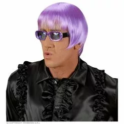 Pruik, Rave Licht Paars -Cosplay Winkel R0862 b