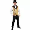 Disco Gilet Pailletten Goud -Cosplay Winkel gilet pailletten goud 216263 1
