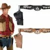 Holster Cowboy In 2 Kleuren -Cosplay Winkel holster assortie 2 kleuren 230 00583 1