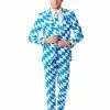 OppoSuit Bavarian -Cosplay Winkel opposuit ruitjes blauw wit bavarian 1
