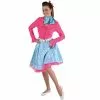 Rock En Roll Rok Licht Blauw Met Stippen 216103-16 -Cosplay Winkel rok rock en roll blauw 216103 16 1